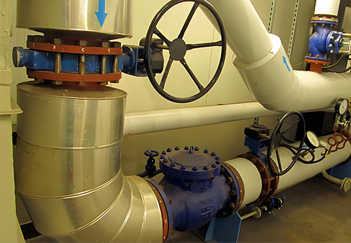 空调水泵房中主要用哪种蝶阀？